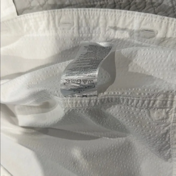 Janie and Jack White Button Down short sleeves Shirt size 7. - Picture 10 of 11